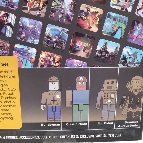 Roblox Icons Gold Collectors Set 15th Anniversary Gold Collectors Set Figures - Picture 9 of 16